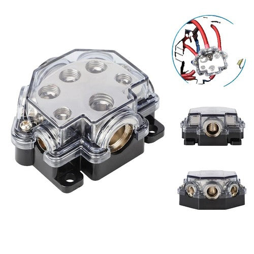 2 POSITION POWER DIST BLOCK - RETAIL PACK