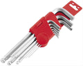 BikeMaster 9-pc Ball End Short Wrench Set - Metric