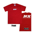 M RED T-SHIRT W/ WH JUNK