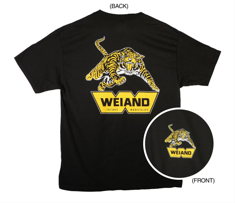 T-SHIRT, WEIAND TIGER TEE-BLACK