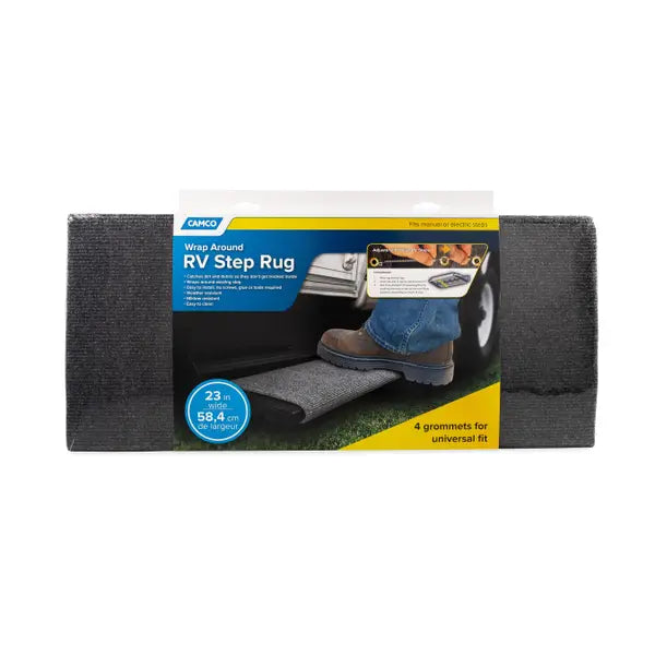 STEP RUG XL GRAY 23INW X 22INL