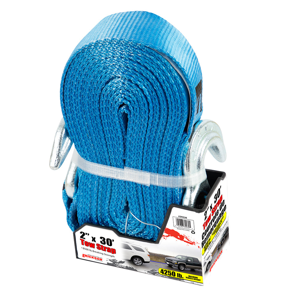 ERICKSON blue tow strap