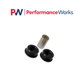 Prothane Subaru Diff Insert Bushings - Black