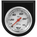 2.0 Dia Oil Pressure Gauge w/Black Panel