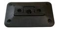CIPA 02100 THE CLEAT SEAT RETRACTABLE DOCK CLEAT IN SOLID BLACK