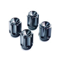 Dress Up Bolts Titanium Valve Stem Caps - Gear Design True Burned