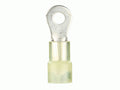YELLOW NYLON RING TERMINAL 12-10 GAUGE 5/16 IN PACK OF 100