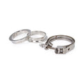 2.25in V-Band 3 piece Set (1C 1M 1F) QR