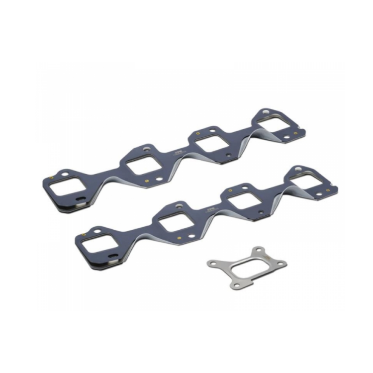 0714 GM 6.6L DURAMAX L5P EXHAUST MANIFOLD GASKET SET STANDARD PORT SS (3 PCS)