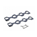 0714 GM 6.6L DURAMAX L5P EXHAUST MANIFOLD GASKET SET STANDARD PORT SS (3 PCS)