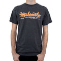 Mishimoto Mens Athletic Script Gray T-Shirt - Large