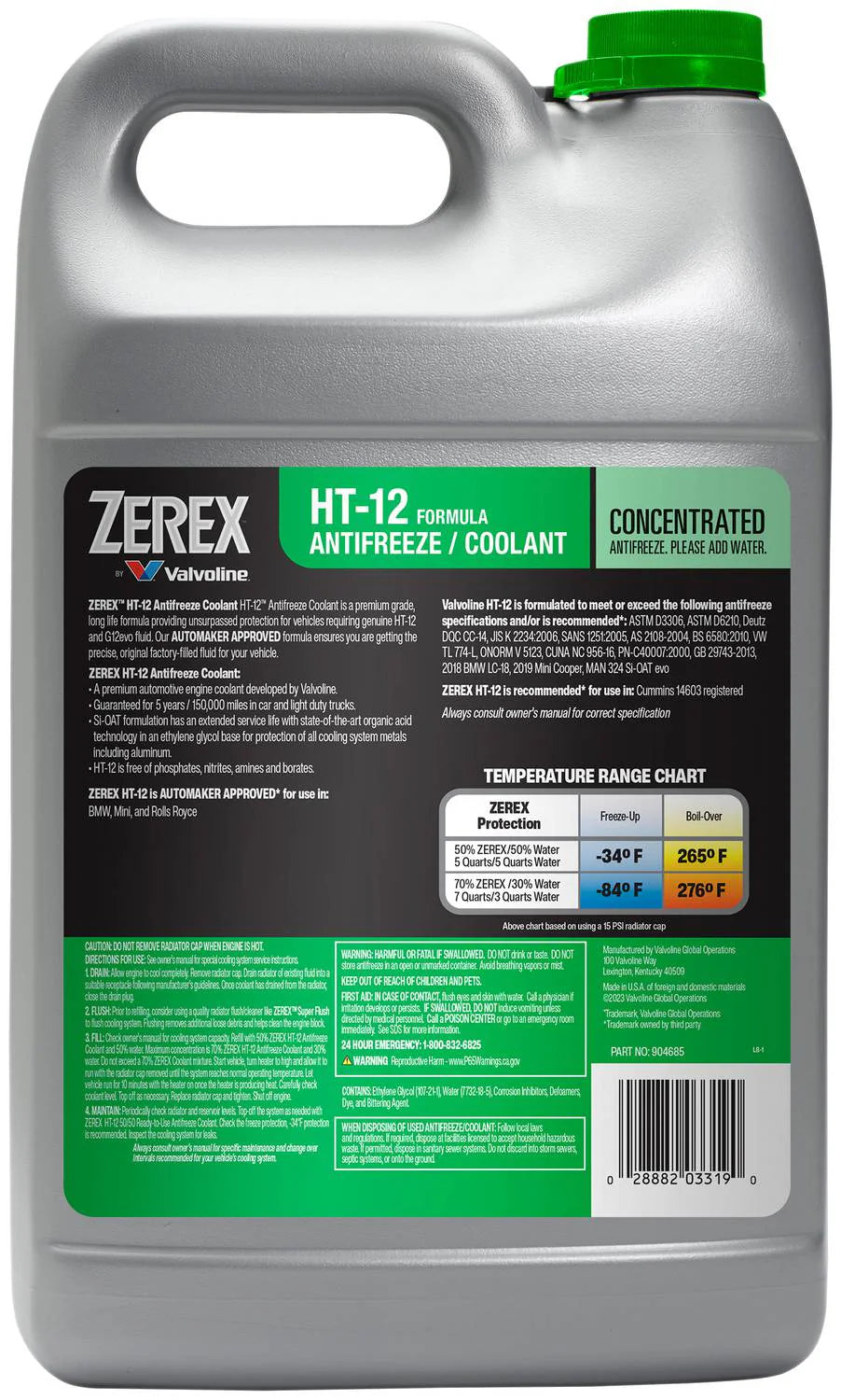 ZEREX auto part