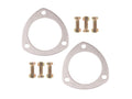 Collector Gaskets Solid Aluminum Fits 3 Inch Diameter 3-Bolt Round Header Collectors Mr Gasket