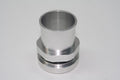 RADIATOR FITTING STR. 20 AN ORING MALE TO 1.50 IN. HOSE ALUM SLV ANODIZED INCL