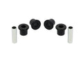 Spring - eye front and rear bushing 4 Bushings 2 Tubes Grease