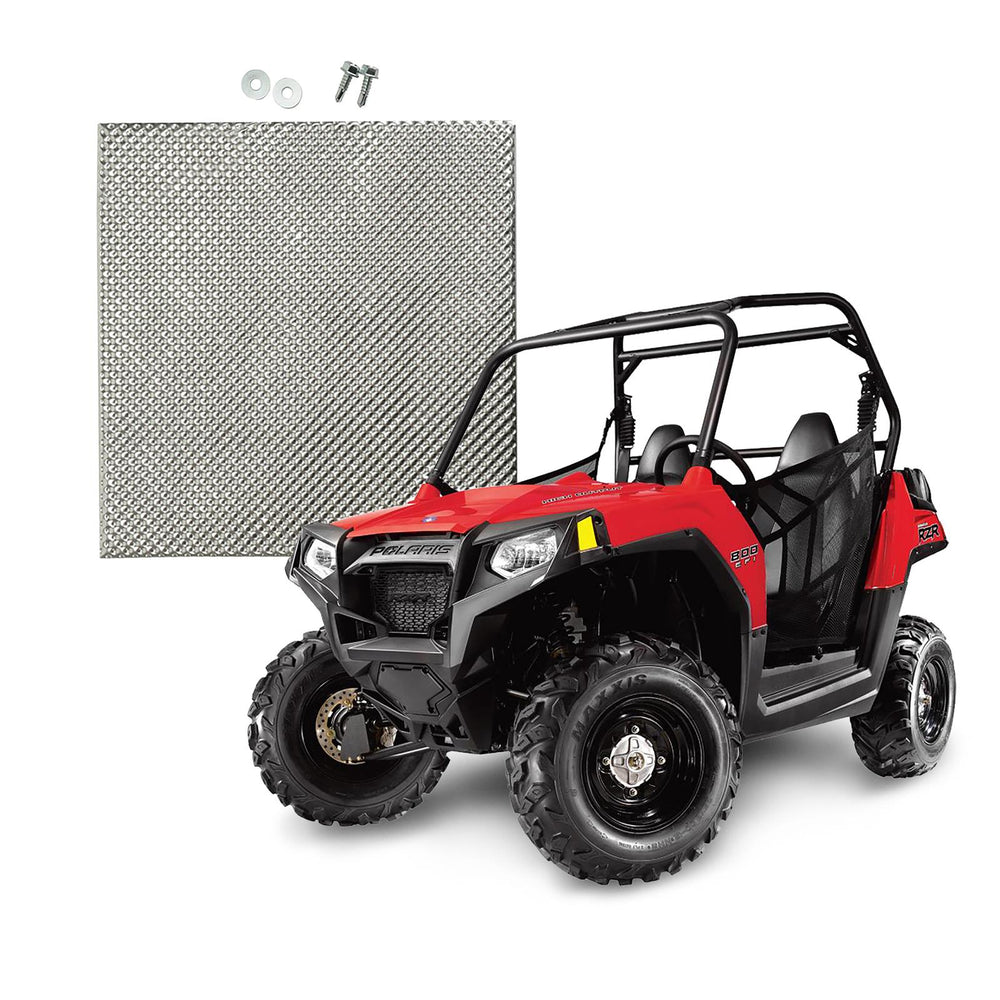 0814 POLARIS RZR 800/RZR S UTV HEAT SHIELD KIT PASSENGER SIDE