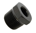 Fragola 3/4in NPT Oil Temp Adapter Black