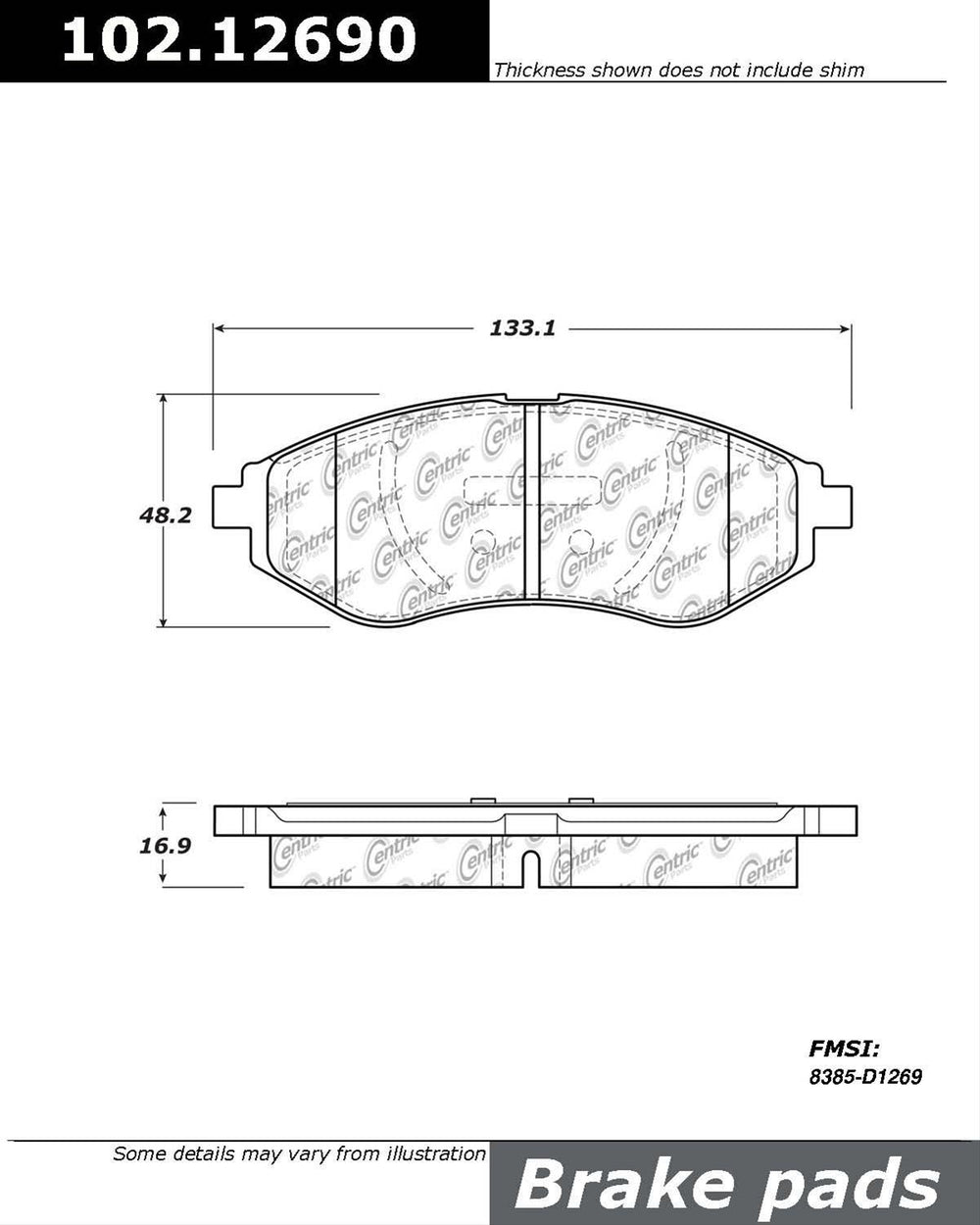 C-TEK Semi-Metallic Brake