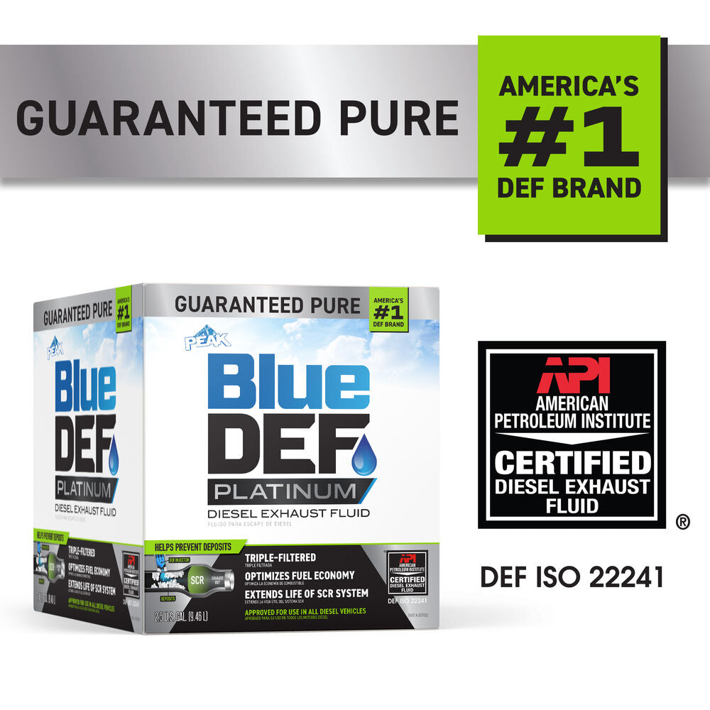 PEAK blue auto part
