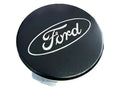 Ford Racing Ford Car Black & Chrome Wheel Center Cap Kit - Satin