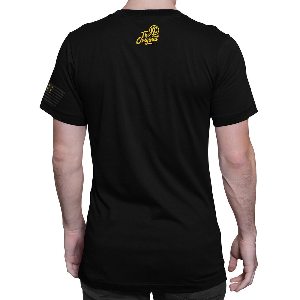 KC CLASSIC YELLOW LOGO TEE SHIRT -