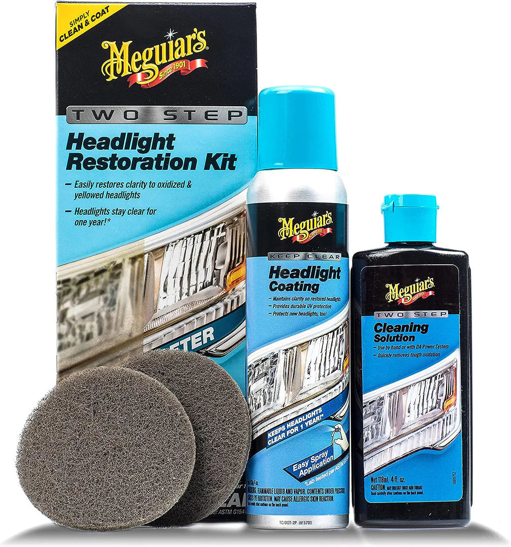 TWO STEP HEADLIGHT RESTORATION KIT