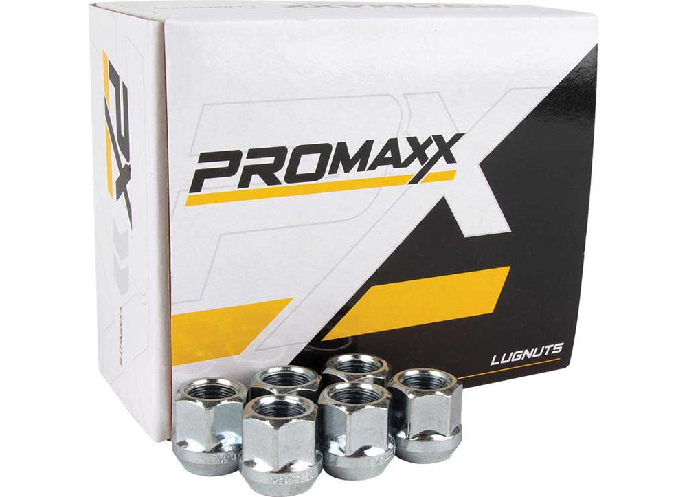 LUGNUT OPEN END ZINC ACORN 12X1.5 0.87 IN 6 LUG (24PCS)