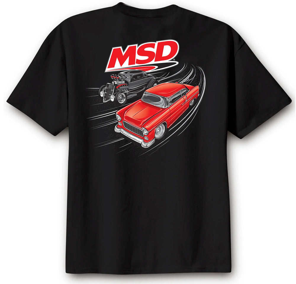 T-Shirt MSD Racer, Black XXL
