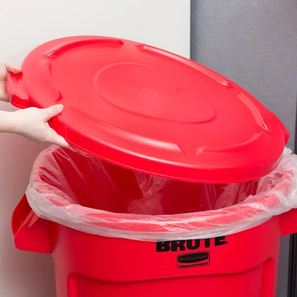 2631 LID FOR 32 Gallon BRUTE CONTAINER RED