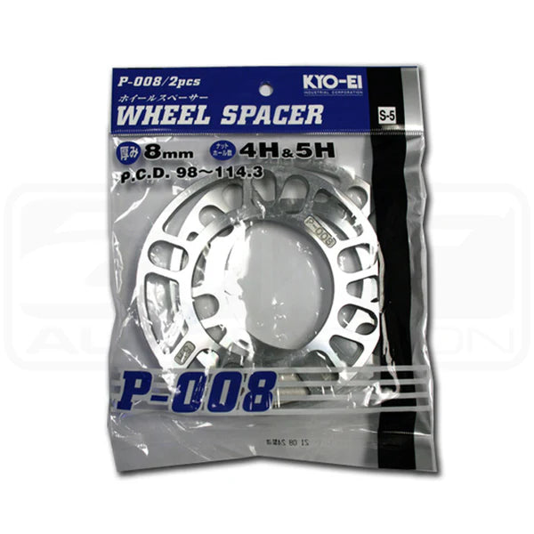 Project Kics 5MM 139.7 Wd Universal Spacers (2 Pk) - 4WD