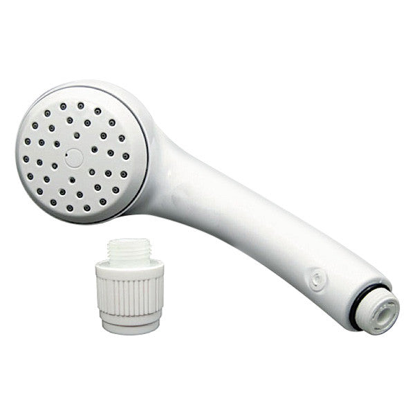 AIRFUSION SHOWER HEAD SEPARATE FLOW CONTROLLER WHITE