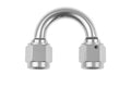 10 AN FEMALE TO 10 AN FEMALE 180 DEG SWIVEL COUPLER CLEAR