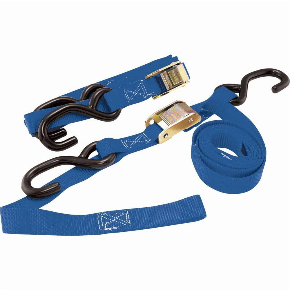 Nylon Webbing Tie-Down Straps with Soft Hooks