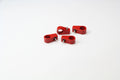 TCLAMP SINGLE PLACE 9/16IN (#6AN) 4 PIECES RED