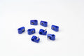 TCLAMP SINGLE PLACE 3/16IN 8 PIECES BLUE