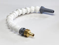 14IN FLEXIBLE SPOUT WHITE FOR QUICK DISCONNECT VALVE CARDED