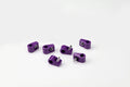 TCLAMP SINGLE PLACE 7/16IN 6 PIECES PURPLE