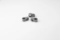 TCLAMP SINGLE PLACE 13/16IN (#10AN) 3 PIECES GRAY