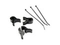TCLAMP SINGLE PLACE 13/16IN (#10AN) 3 PIECES BLACK