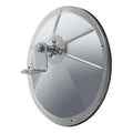 8 IN STAINLESS OFFSETMOUNT CONVEX MIRROR HEAD WITH JBRACKET