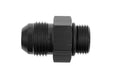 10 MALE TO 12 ORING PORT ADAPTER (HIGH FLOW RADIUS ORB) BLACK