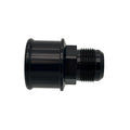 16an Male to 1-3/4 Hose Adapter - Black