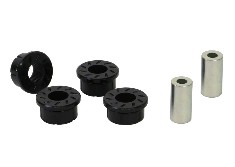 Control arm - front inner bushings 4 Bushings 2 Tubes Grease