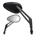 BLACK TEARDROP MIRROR, HARLEY