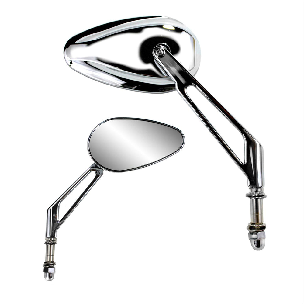 BLACK TEARDROP MIRROR, HARLEY