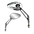 BLACK TEARDROP MIRROR, HARLEY