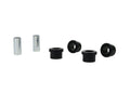 Control arm - lower inner bushing 4 Bushings 2 Tubes Grease