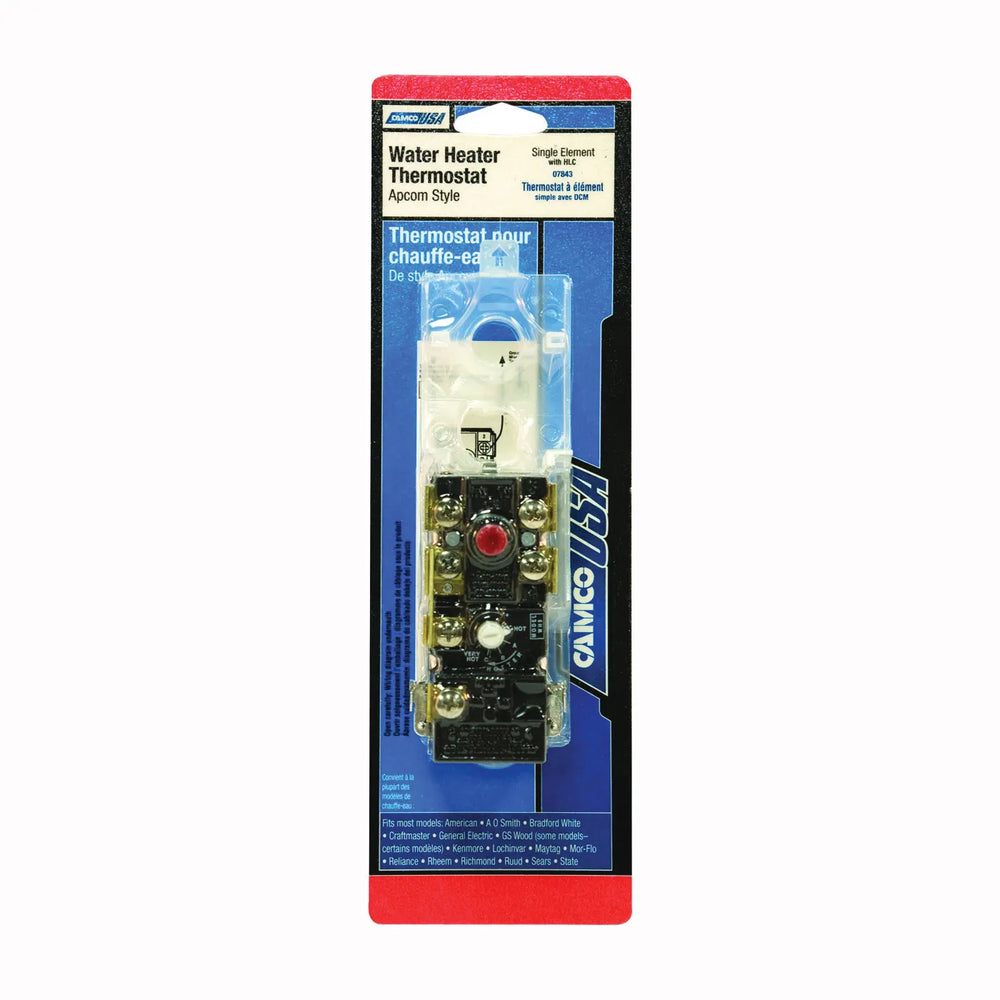 SINGLE ELEMENT THERMOSTAT APCOM STYLE W/HLC