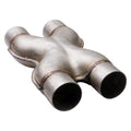 ~(4 lbs. 14X9X4)~ Aluminized Universal in X in Pipe ID 2 1/2 in OD 2 1/2 in