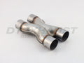 ~(4 lbs. 14X9X4)~ Aluminized Universal in X in Pipe ID 2 1/2 in OD 2 1/2 in